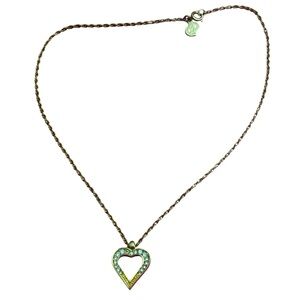 Christian Dior Heart Necklace